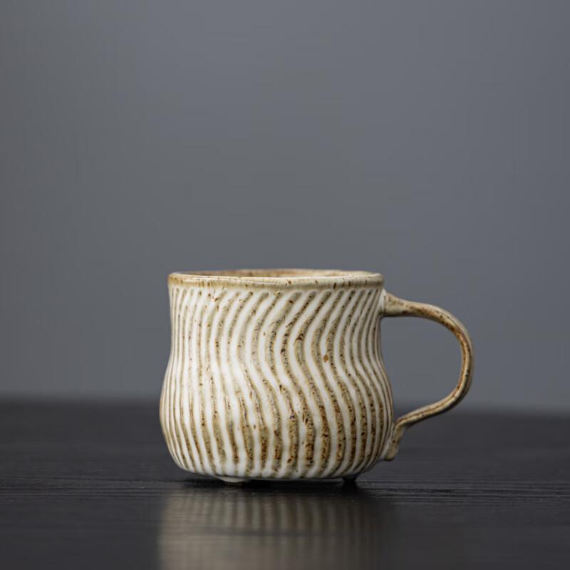 YU Retro Hand-pinched Ceramic Coffee Mug
