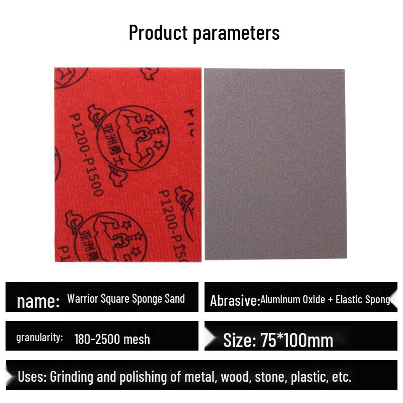 Square Sponge Sandpaper
