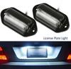 6 LED Car License Plate Light Bright Tag Lamp for Truck SUV RV Trailer Van 12V White Exterior License Plate Light Automotive Car
