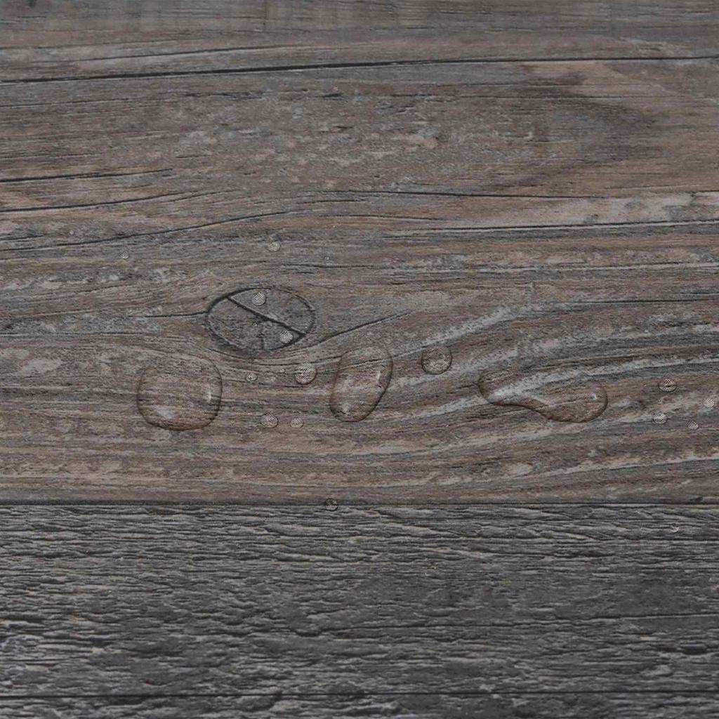 Floor Planks 5.02 M² 36 Pcs PVC Industrial Wood