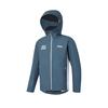 Cycling Fashion Versatile Sports Hooded Long Sleeve Waterproof Windproof Warm Jacket Men Jacket Dark-Reef-Blue A11M518702F-DB