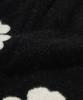 COVERNAT WOMAN Clover Heart Angora Pattern Beanie Black