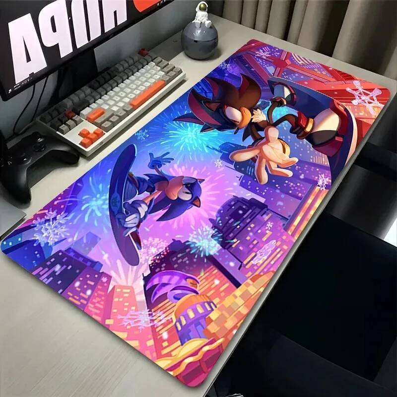 Mouse Pad PC Anime HD Print Mousepad Laptop Gamer S-shadows The H-hedgehogs Keyboard Pad Kawaii Desk Mouse Mat Gaming Table Mat