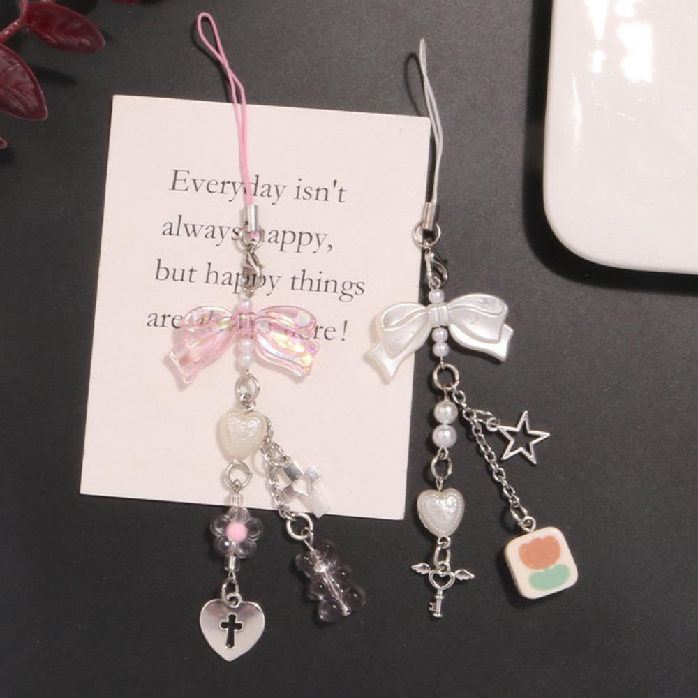 Phone Charm Mobile Phone Strap Key Cord Mobile Lanyard Y2K Phone Chain  Phone Pendant