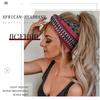 Bohemian Ethnic Print Sweat-Absorbent Wide Headband for Women