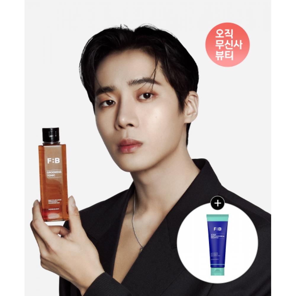 

For Beaut Set Bourbon Grooming Tonic Hair Wax 220ml X2 + Tonic 8ml Free NONE