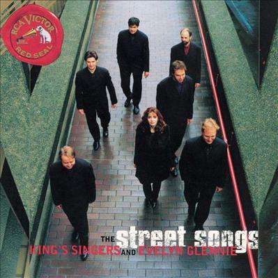 CD KING'S SINGERS & EVELYN GLENNIE - Street Songs 09026631752 RCA Victor Red  1998 Japan Klassik Gebraucht