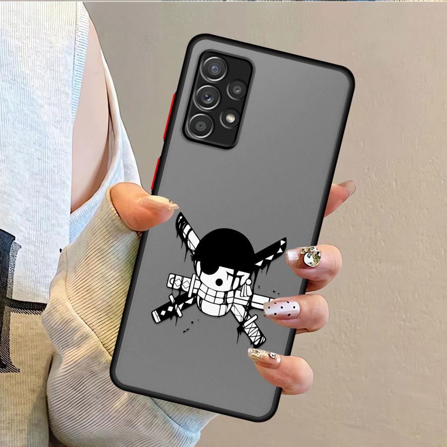 TPU Cover Phone Case for Samsung Galaxy A72 A26 A32 A21s A54 A53 A56 A36 A23 A24 A52 A22 A34 A33 A35 A25 Anime One Pieces