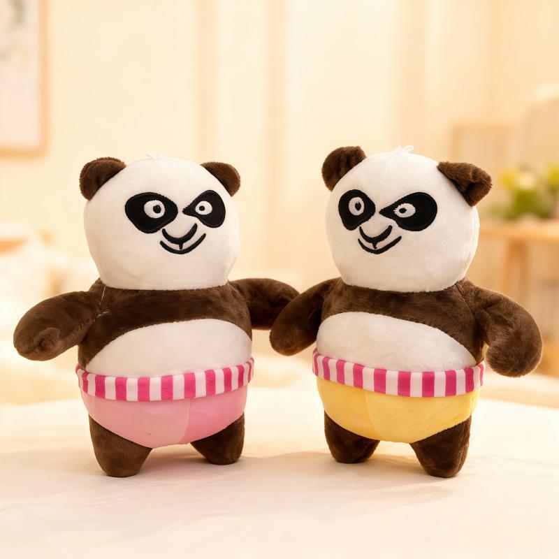 Nouvelle poupée machine à griffes Kung Fu Panda 7 pouces, poupée jouet en peluche Po panda