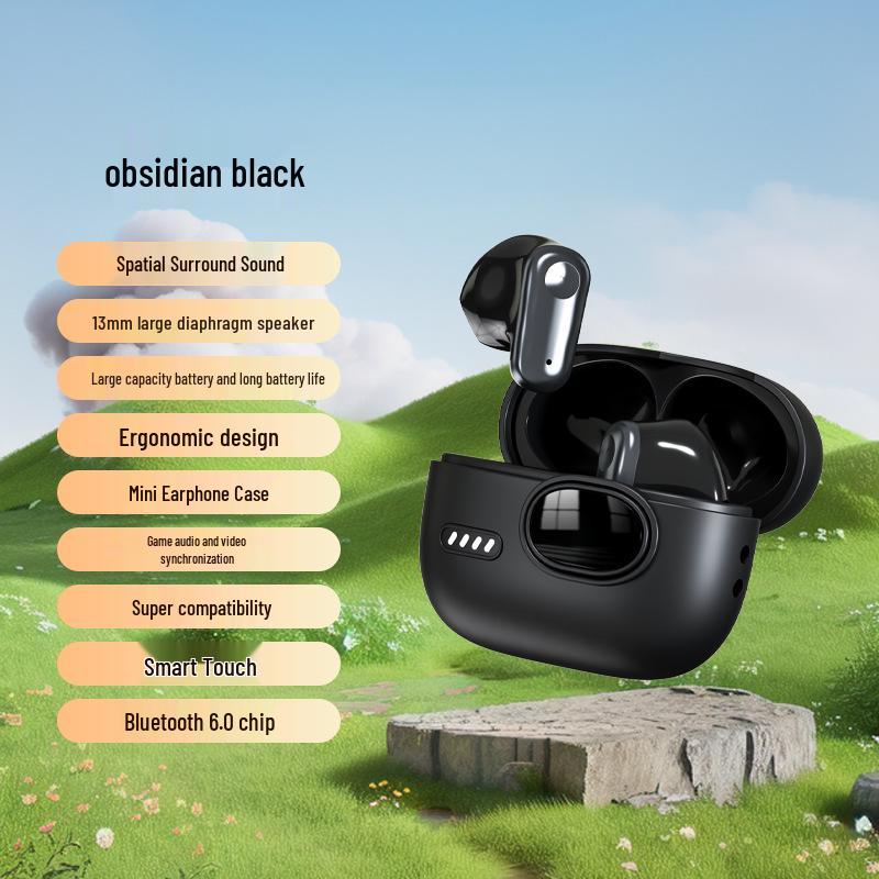 New Mini500 Semi-In-Ear Wireless Bluetooth Earbuds with Long Battery Life and Comfortable Berlin Sound