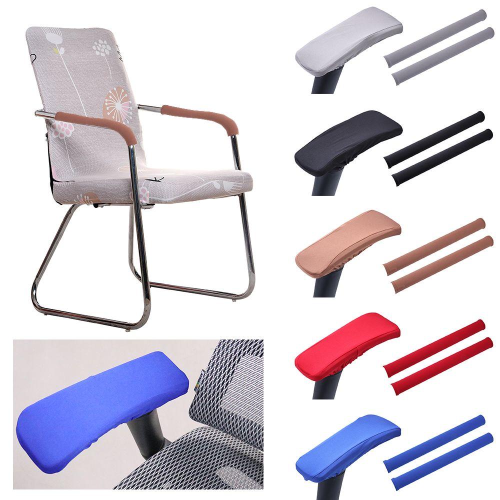 1 Pcs Removable Dustproof Office Computer Slipcover Chair Armrest Cover Pads Chair Arm Covers