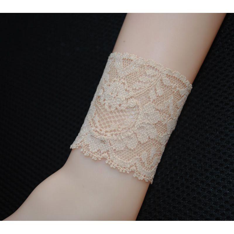 

Крутой ДЕВИЧИЙ Ультракороткий Кружевной Напульсник Эластичная Защита Запястья Маскировка Шрамов Тату Кружевные Перчатки Без Пальцев Защита от Солнца Нарукавник Light complexion All yards