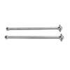 2 Pcs 107mm Steel Rear Driveshaft Dogbone For   1Celsius7 1Celsius8 RC Car Replacement Repaire Part