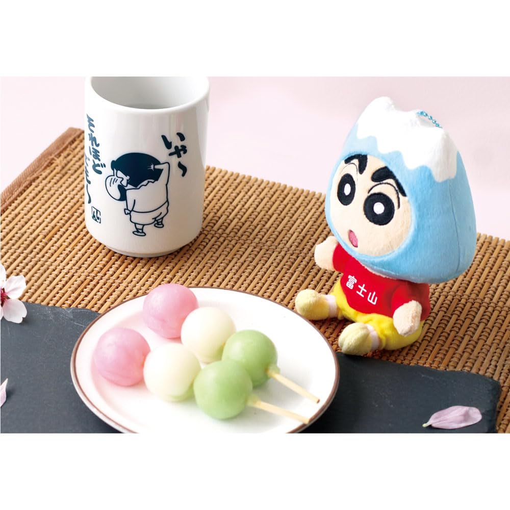 T's Factory Crayon Shin-chan Plush Mascot Mount Fuji, Approx. H140 x W100 x D85mm (KS-5546926FU)