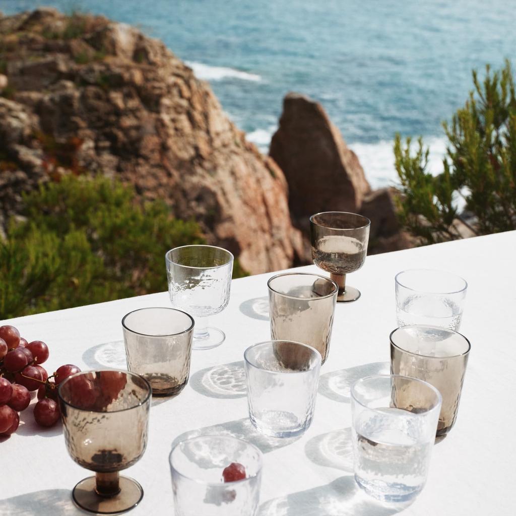 [Authentic Imported Product] Arabia Mainio Tumbler Glasses, Pair, Clear, Approx. 300ml, 1083648