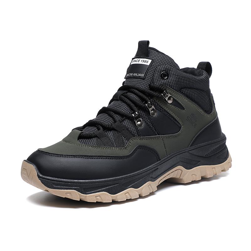 

Hiking Shoes Autumn and Winter Non-slip Outdoor Boots Men s Fashion Casual Soft-sole High-top Boots Tooling Boots Desert Boots 44