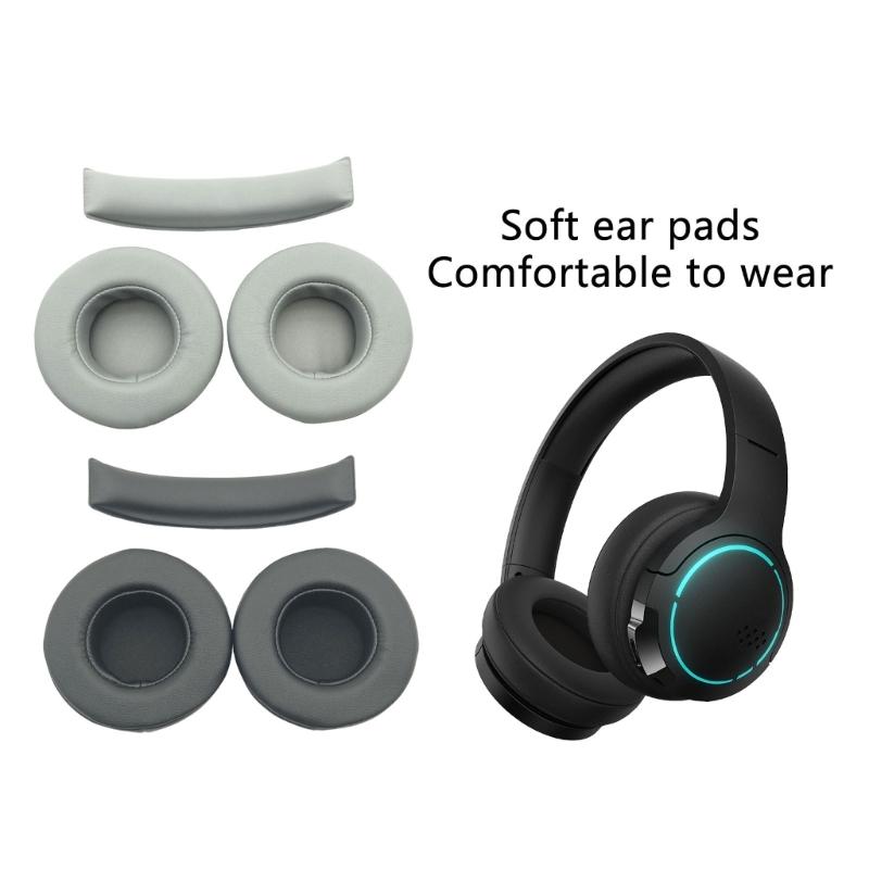 Replacement Earpads Ear Pad Ear Cushions Headband for HECATE G2BT Headphones Sponges Cover Case Repair Part
