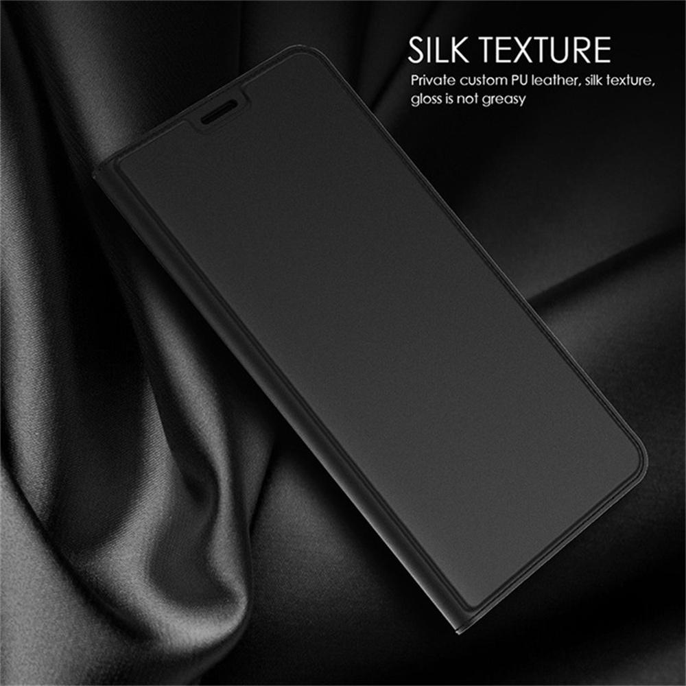 For Xiaomi Poco X6 5G/Redmi Note 13 Pro 5G Case PU Leather Phone Cover Card Slot Holder Hidden Magnetic Closure