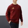 Adidas Logo Sportowy Fitness Casual Bluza z Okrągłym Dekoltem Unisex Bluza Czerwono-Złota ACLLSPS3CS-RG