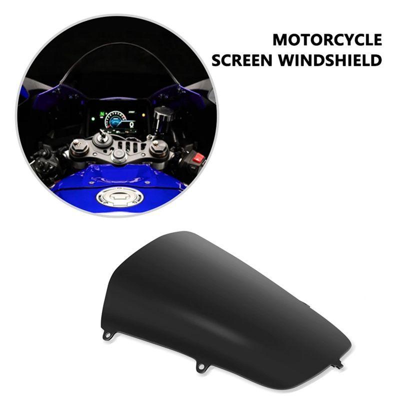Windscreen Visor Deflector Windshield For YZFR9 2025 YZF-R9 2025 YZF-R9 Motorcycle Touring Sport Transparent-A87Q