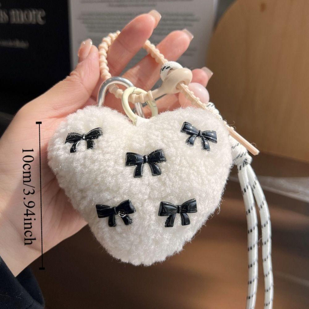 Fashion Braided Rope Chain Heart Shaped Handmade Pendant  Key Jewelry Accessoriy