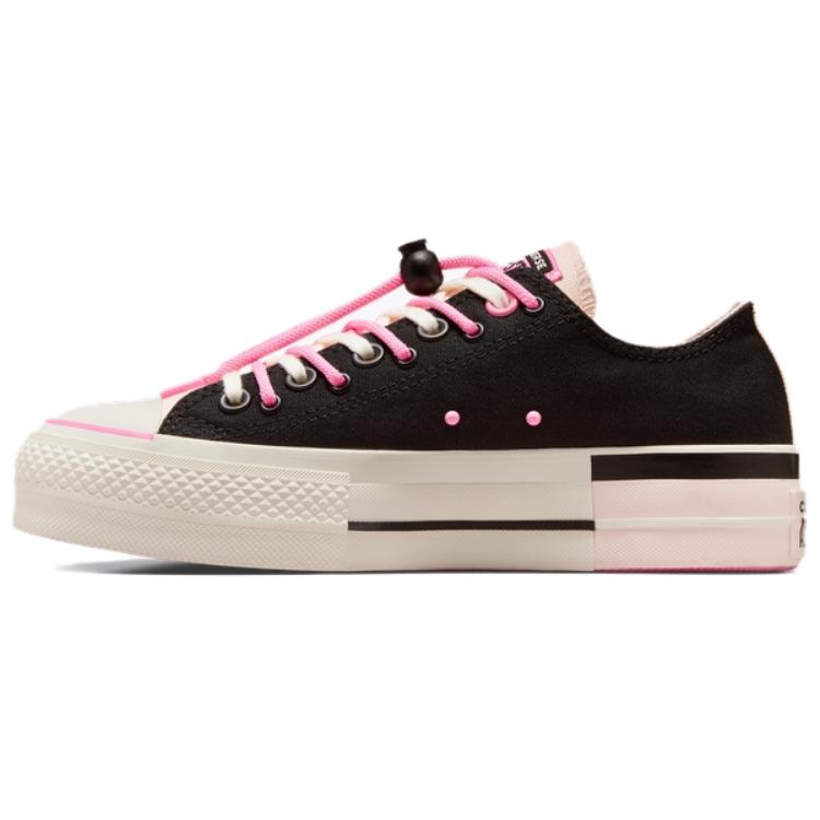 Converse Chuck Taylor All Star Lift Platform Easy On Black Pink White Low Top Women A09540C