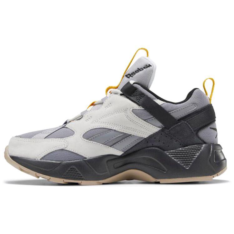 Reebok Aztrek 96 Adventure Fabric Casual Retro Cushioning Low-Top Lifestyle Shoes Unisex sneaker Gray Black EG8916