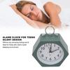 Battery Powered Portable Alarm Clock Clear Display Digital Alarm Clock  For Student