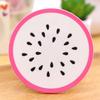 Anti-slip Heat-insulating Creative Fruit Soft Glue PVC Anti-slip And Anti-scalding Table Mats Cup Mats