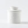 Multi Color Butter Crock with Lid Modern Round Ceramic Butter Holding Plates Butter Keeper Cheese Storage Container
