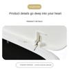 Kitchen Waterproof Storage Box Not Easy To Spread Out Kitchen Trash Can High Quality Narrow Design Push-type Trash Can