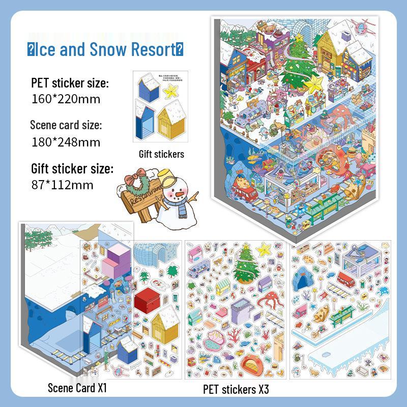 

Infeel.Me 26th Series Extra Large 2.5D PET+White Card Stickers