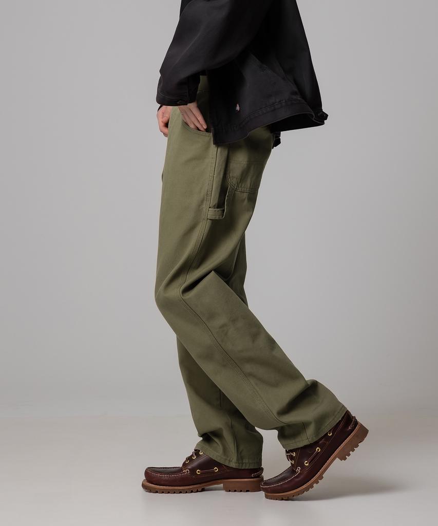 Dickies 1939 Duck Canvas Carpenter Pants Moss Green