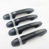 8pcs ABS Carbon Chrome Black Car Accessory Door Handle Cover Trim Paste Style For Toyota Tacoma 2016 2017 2018