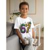 European Sizes Mardi Gras '67 New Orleans Retro T-Shirt for Boys - Vintage Number 67 Print, Casual Kids Wear Suitable for Birthday Gifts