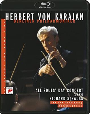 Karajan's Legacy "All Souls' Day" Memorial Concert 1984 R. Strauss: Symphonic Poem "Death and Transfiguration" / Metamorphosen (Blu-ray)