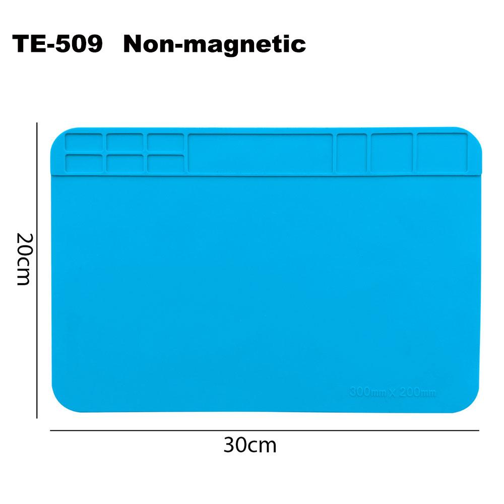 Magnetic Silicone Repair Pad with Screw Position Insulation for Phone Tablet Motherboard Soldering Station Work Hot Air Gun Pad