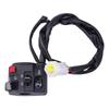 7 8in Motorcycle Handlebar Switch Horn Button Headlight Turn Signal Fog Lamp Controller