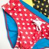 TALOS Herren Sommer Strand Kordelzug Sternenmuster Badehose Badebekleidung Slips Unterwäsche