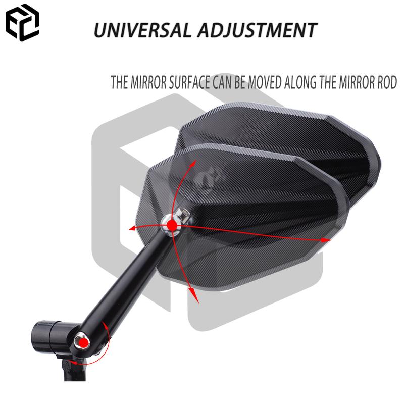 For BMW F900R 1000R F800R S1000R S1000XR S1000RR R1200R G310R Motorcycle Rearview Mirror/ Adjustable/Wide-angle/High-Definition