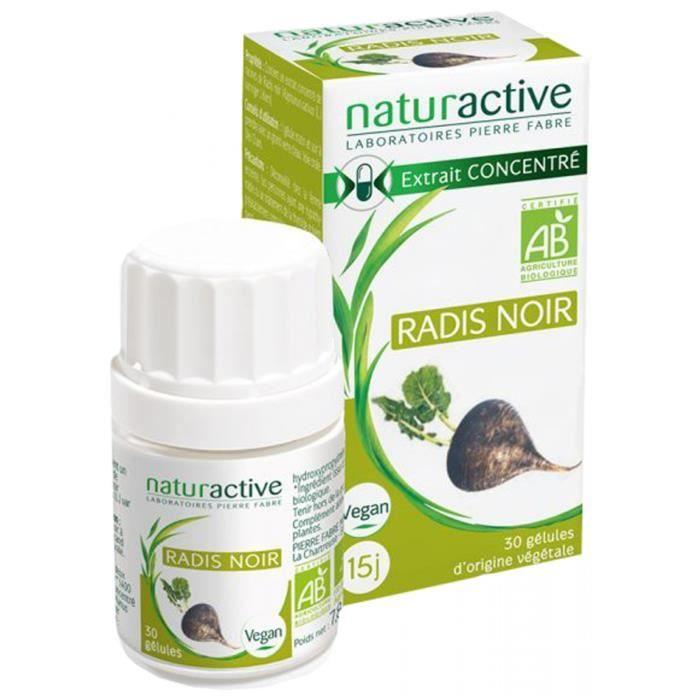 71195 Naturactive Radis Noir Bio 30 Gélules