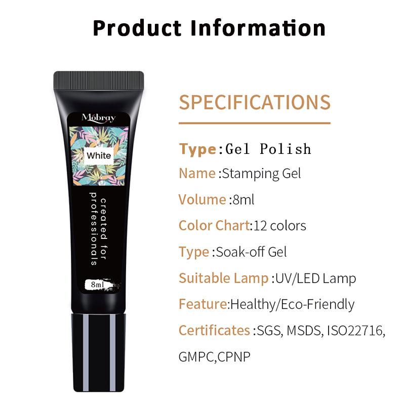 Limegirl Gel Polish Stamping Vopsea Hybrid Lac Lacuri UV Nail Art Manichiura Stamping Plate