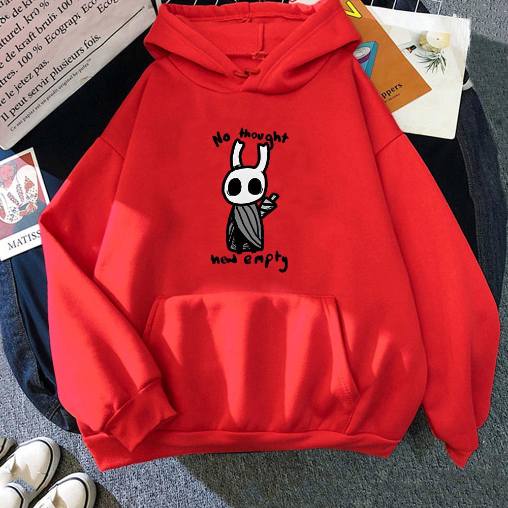 Hollow Knight New Hoodie Cute Graphic Printing Letter Sweatshirt Cartoon Autumn/Winter Clothing Unisex  Pullovers