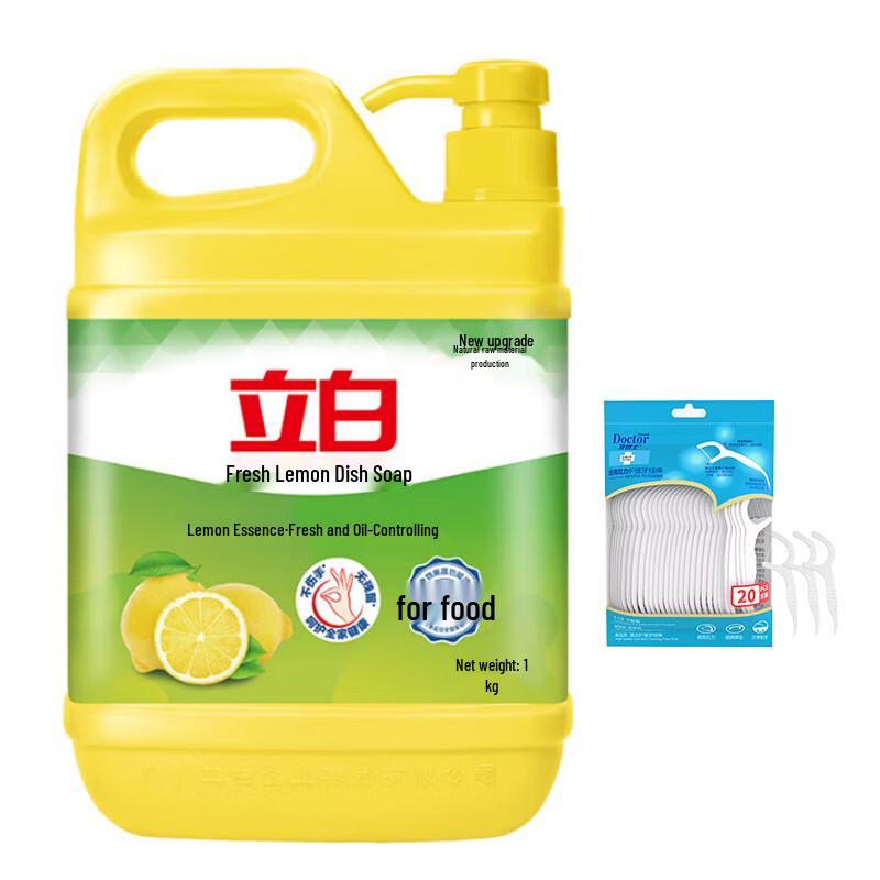 Dr. Tooth Dental Floss  Liby Dish Soap Bundle