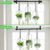 DOUBFIVSY Hanging Planters for Indoor Plants Plant Hanger, Adjustable Hanging Window Planter Hanging Wall Planter for Garden, 25in Plant Shelves
