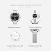 OPK Brand Watches Exquisite and Elegant Diamond Cut Mirror Women's Waterproof Quartz Watch 6098