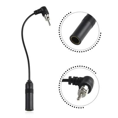 Adapter Auto Stereo Audio Radio Antennenadapter Antennenadapter Auto Stereo Audio Radio Hergestellt Aus Hochwertigem Farbe Schwarz