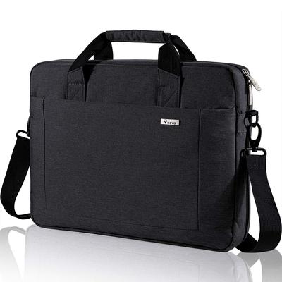 Laptop Case 14 15 Inch Shock Absorption PC Case Water Repellent Computer Bag Business Briefcase with Shoulder Strap PC Shoulder Bag Large Capacity
