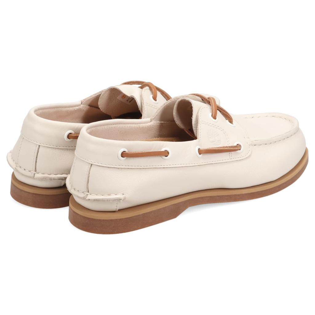 Timberland Damen 2-Eye Classic Boat Bootsschuhe, Weiß, Größe 24.5cm (A2Q9X-ETD)