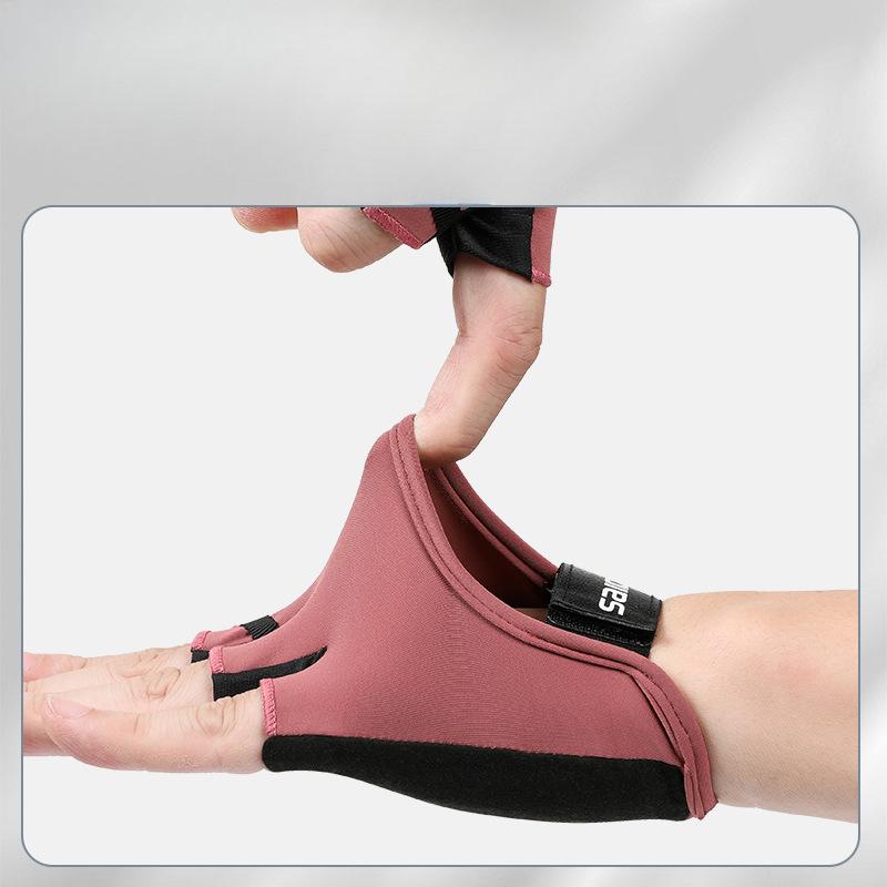 Fitness Gloves for Men and Women Half Finger Thin Yoga Sports Outdoor Cycling Exercise Anti Slip Wear Resistant Half Finger Gloves
